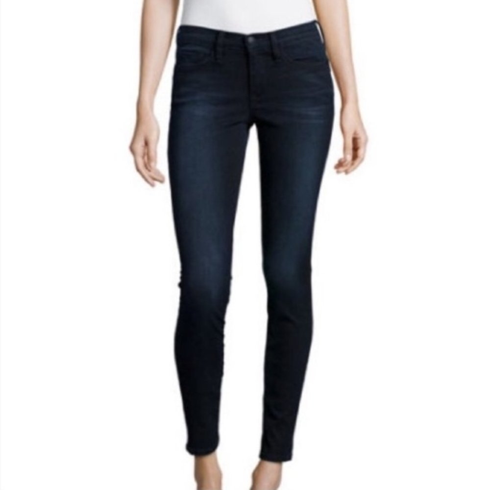 FRAME Le High Skinny Dark Wash Jean